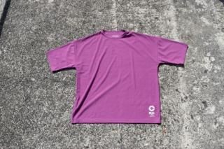 Cloveru / Recycle MUJI WIDE TEE(PURPLE)