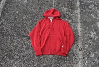 standard california / RUSSELL ATHLETIC / SD W Face Zip Hood Sweat
(RED)