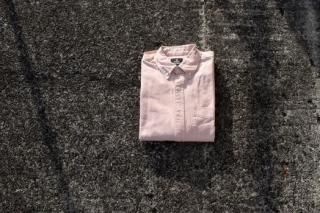 MAGIC NUMBER / WASHED BLEACH B.D SHIRT(LT.PINK)