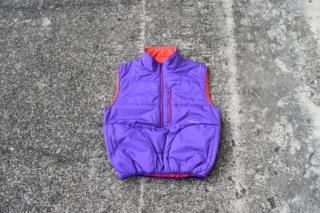 Cloveru / Reversible URBAN VEST(PURPLE/RED)