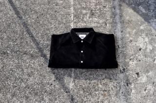 WAX / Fake suede coach jacket(BLACK)