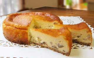 【季節限定】いちじくのチーズケーキ　大サイズ 直径18cm