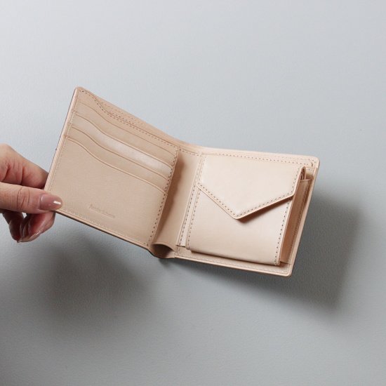 Hender Scheme half folded wallet - DIMPLE
