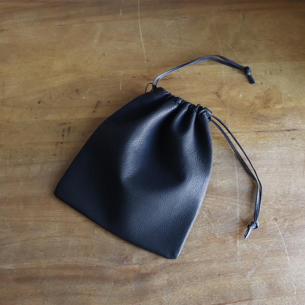 Aeta Double Faced DRAWSTRING POUCH : L - DIMPLE