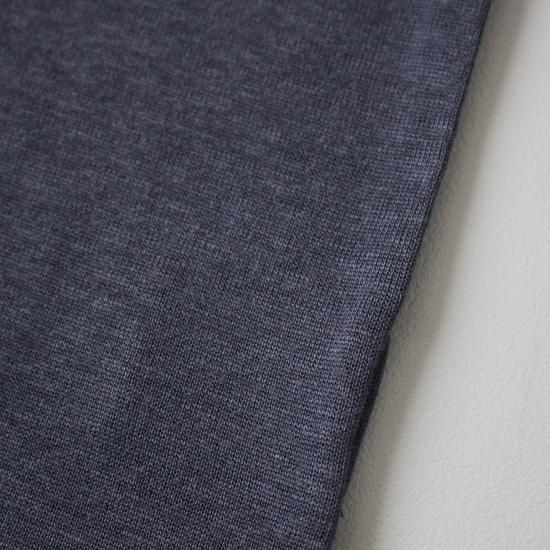 WIRROW Linen cotton half sleeve cut&sewn - DIMPLE