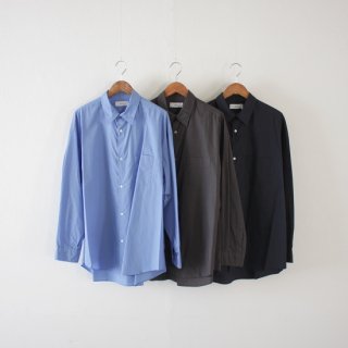 Graphpaper_MEN'S  Broad L/S Oversized Regular Collar Shirt (3 COLORS)