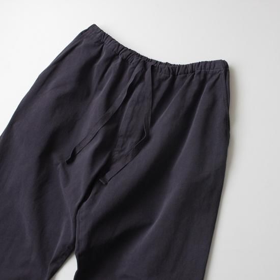 COMOLI_MEN'S 製品染 ドローストリングパンツ (2 COLORS) - DIMPLE