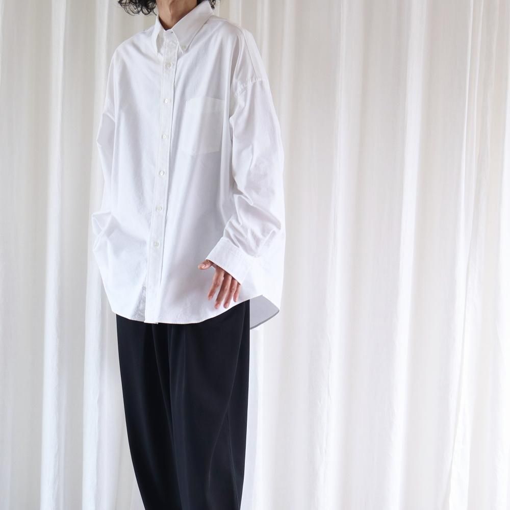 トップス graphpaper Oxford Oversized B.D Shirt Oxford L/S Oversized B.D Shirt – Graphpaper