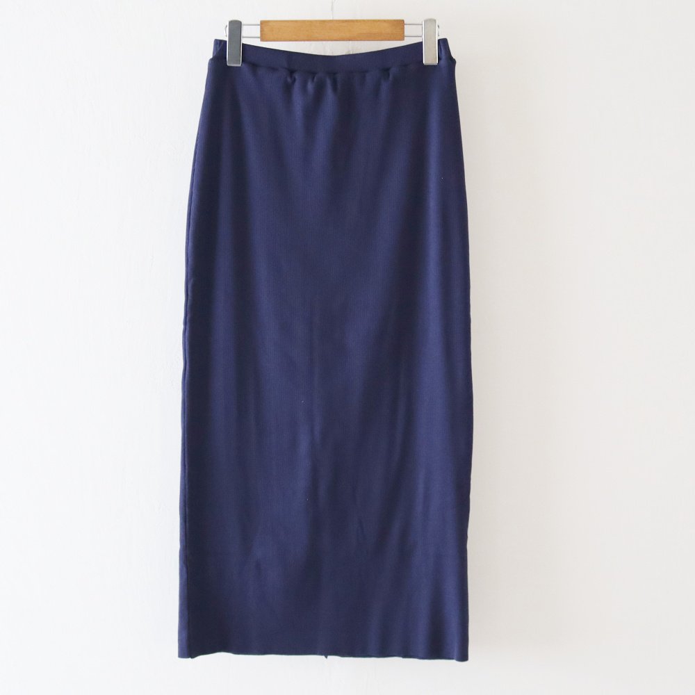blurhms_WOMEN'S  Soft Cotton RIB Skirt (2 COLORS)