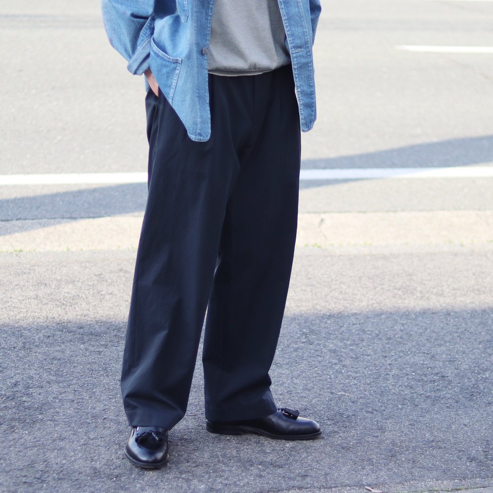 A.PRESSE_MEN'S  Type.2 Melange Gabardine Trousers (2 COLORS)