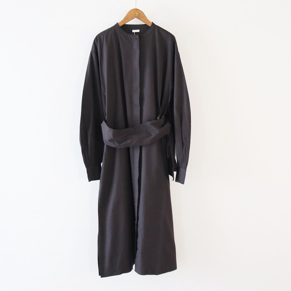 SEEALL_WOMEN'S  STAND COLLAR DRESS