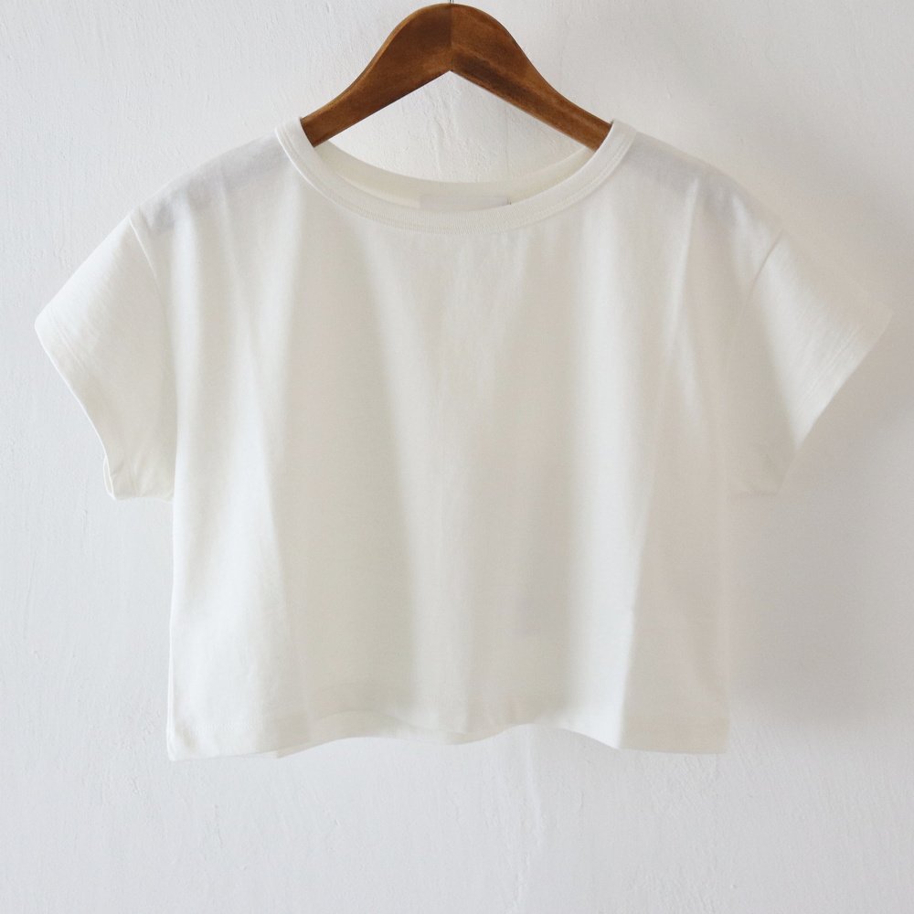 Graphpaper_WOMEN'S  Recycled Cotton Jersey Compact Tee (3 COLORS)