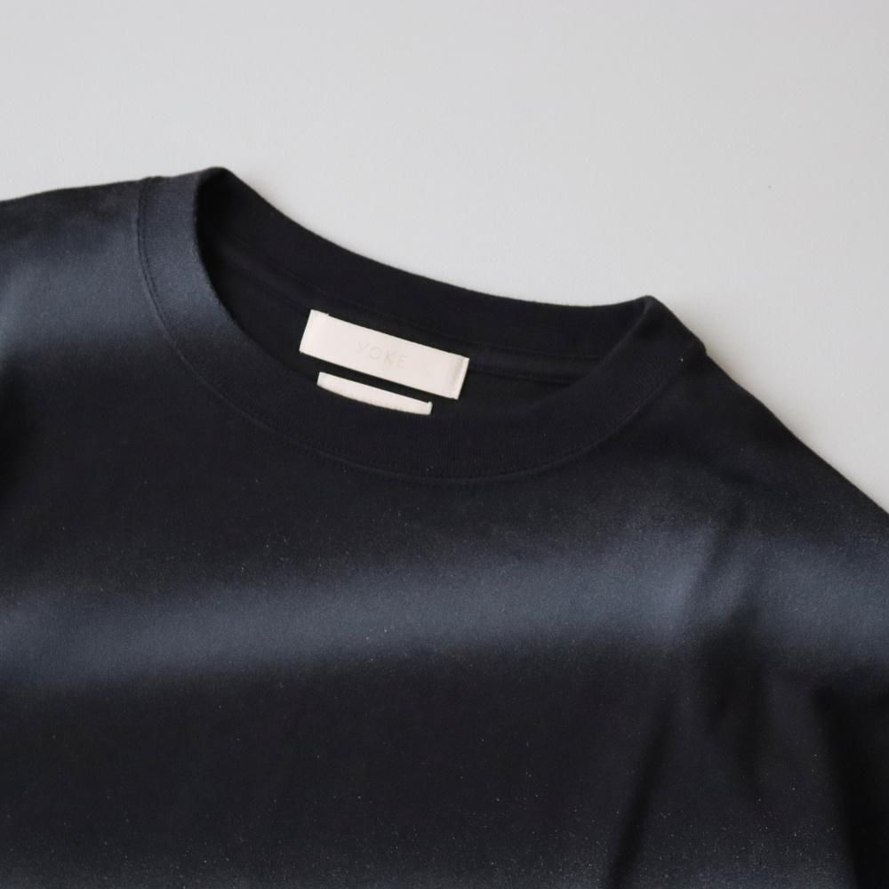 トップス YOKE SPRAY PRINTED BORDER T-SHIRT YK24SS YOKE 