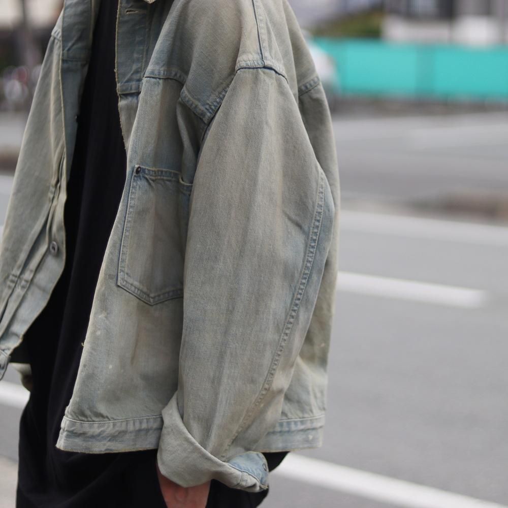 A.PRESSE 1st Type Denim Jacket - DIMPLE A.PRESSE 1st Type Denim Jacket - DIMPLE