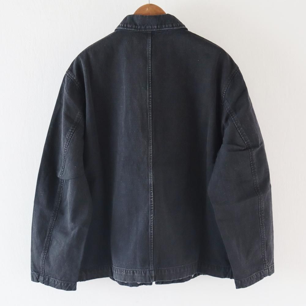 A.PRESSE Silk Hemp French Air Force Pilot Jacket - DIMPLE