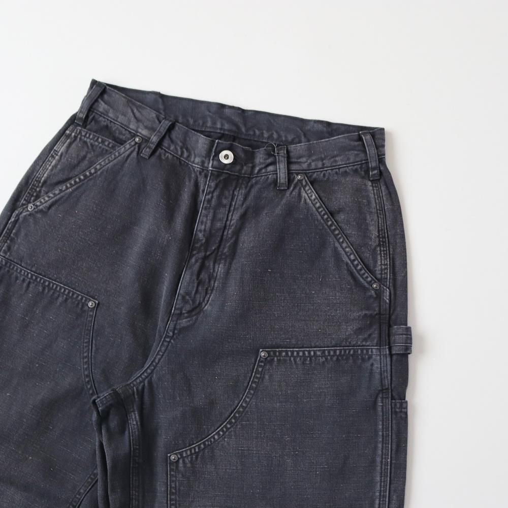 A.PRESSE Silk Hemp Double Knee Pants - DIMPLE A.PRESSE Silk Hemp Double Knee Pants - DIMPLE