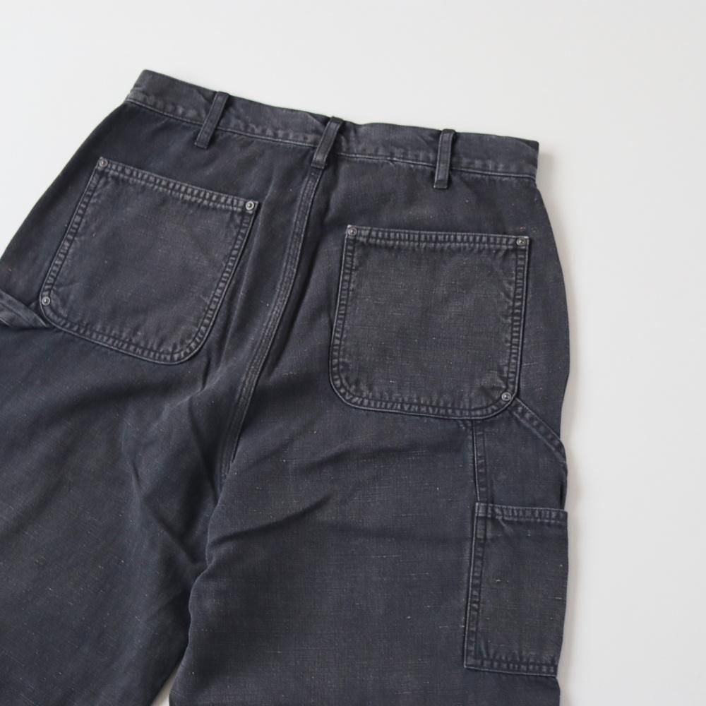 A.PRESSE Silk Hemp Double Knee Pants - DIMPLE A.PRESSE Silk Hemp Double Knee Pants - DIMPLE
