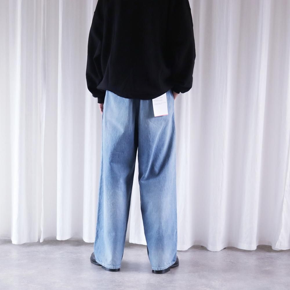 Graphpaper Selvage Denim Two Tuck Pants - DIMPLE