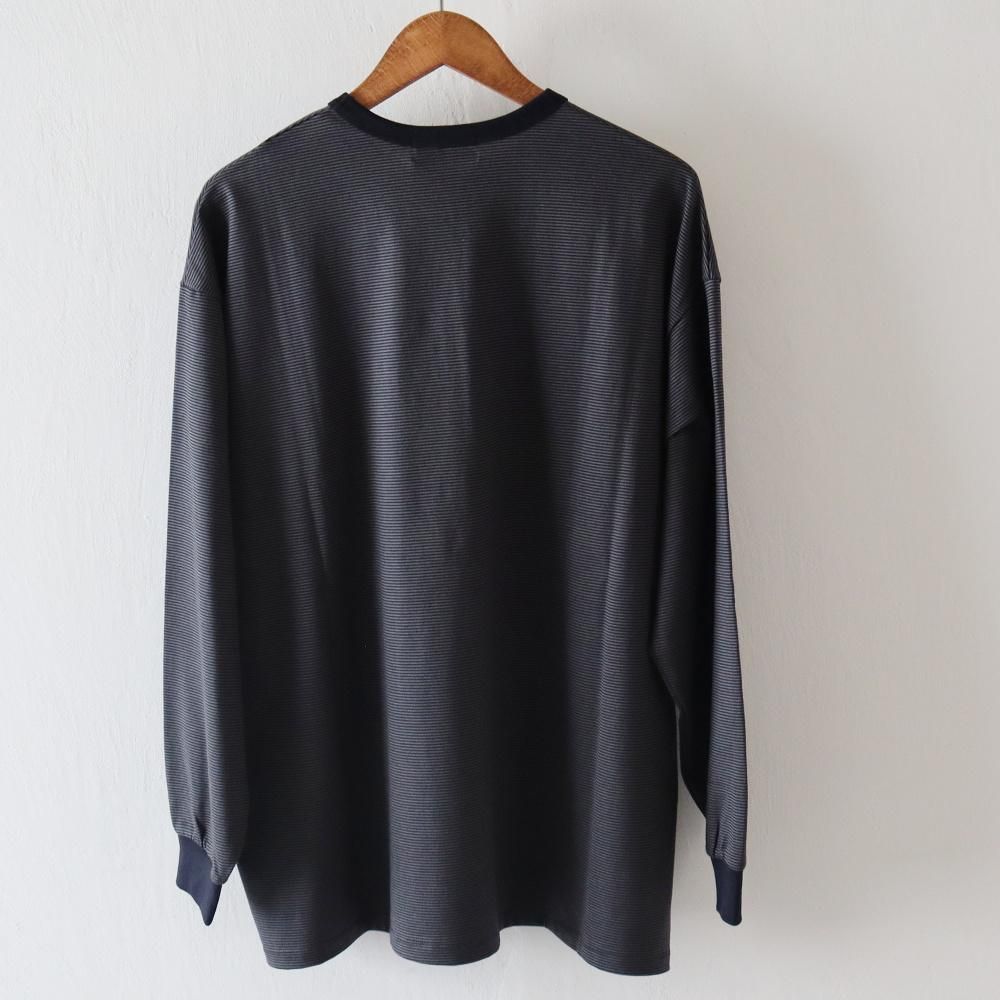 Graphpaper Narrow Border L/S Tee (2 COLORS) - DIMPLE