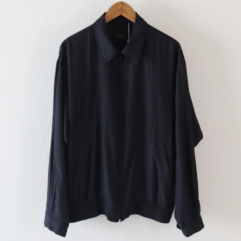 COMOLI_MEN'S ウールシルク スイングトップ (2 COLORS) - DIMPLE COMOLI_MEN'S ウールシルク スイングトップ (2 COLORS) - DIMPLE