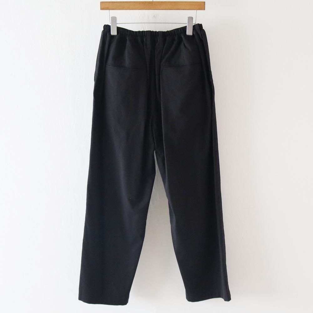 ssstein_MEN'S SILK NEP CLOTH EASY WIDE TROUSERS (2 COLORS ssstein_MEN'S SILK NEP CLOTH EASY WIDE TROUSERS (2 COLORS