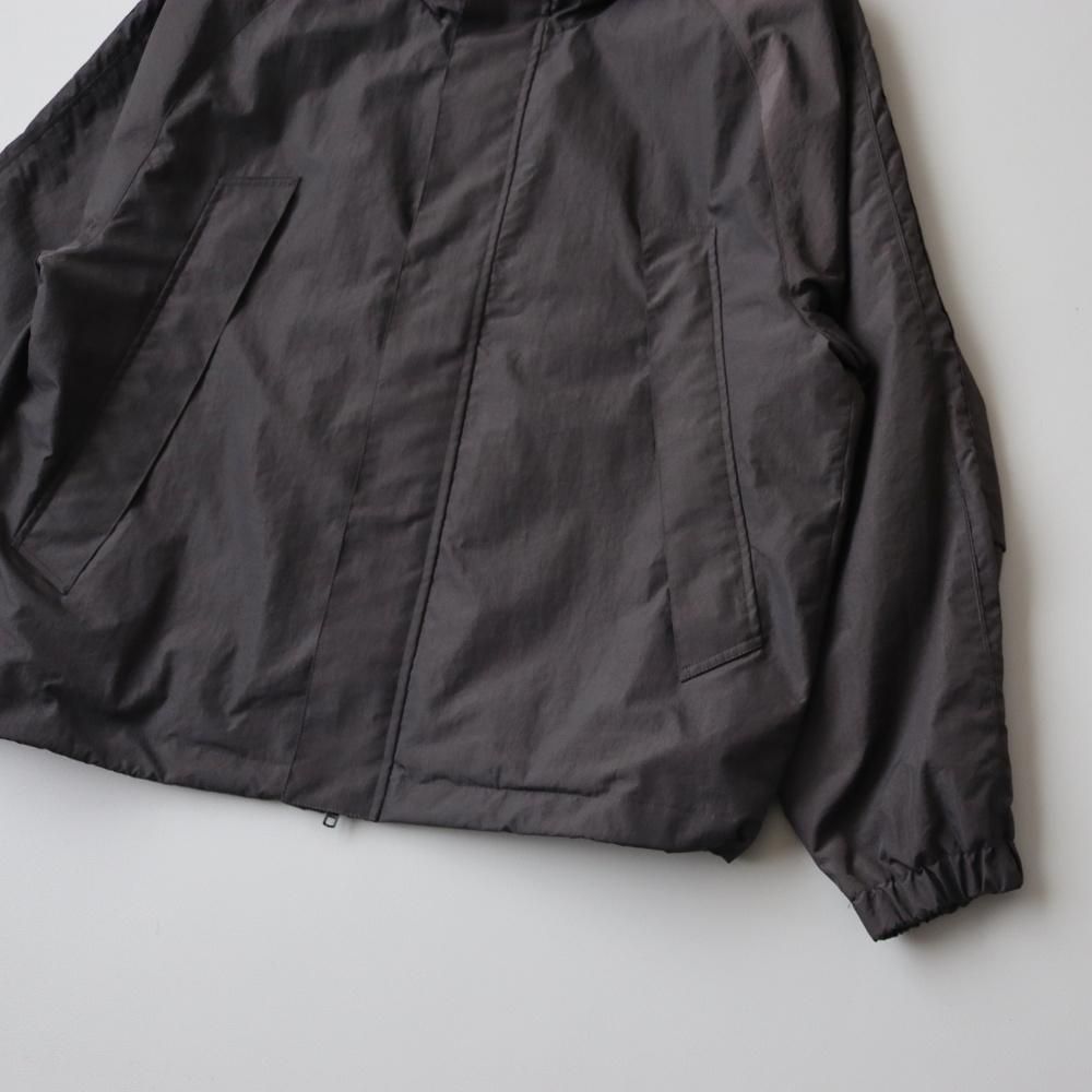 ssstein_MEN'S NYLON TWILL HOODED ZIP UP JACKET (2 COLORS ssstein_MEN'S NYLON TWILL HOODED ZIP UP JACKET (2 COLORS