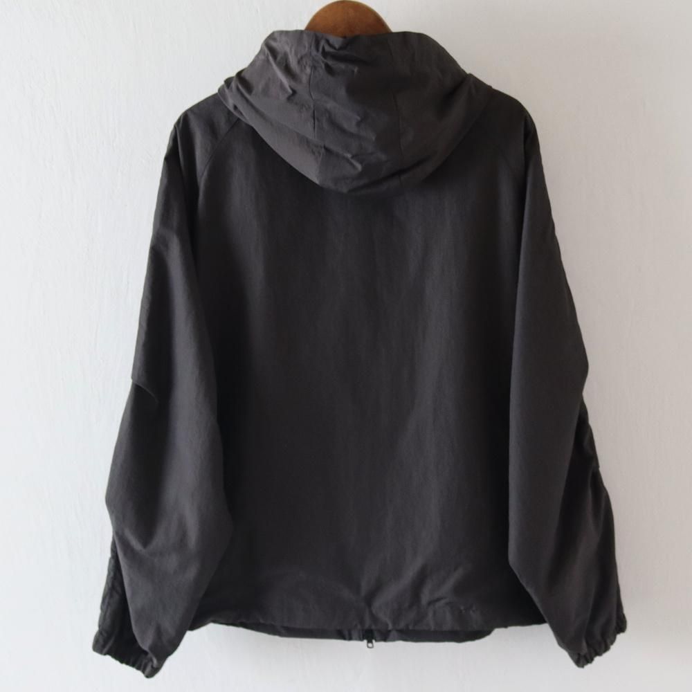 ssstein_MEN'S NYLON TWILL HOODED ZIP UP JACKET (2 COLORS ssstein_MEN'S NYLON TWILL HOODED ZIP UP JACKET (2 COLORS