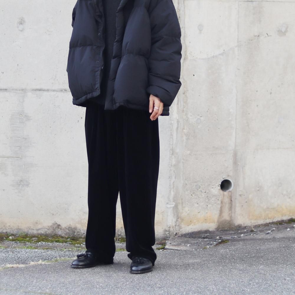 Graphpaper_MEN'S Compact Velour Easy Pants (2 COLORS) - DIMPLE Graphpaper_MEN'S Compact Velour Easy Pants (2 COLORS) - DIMPLE