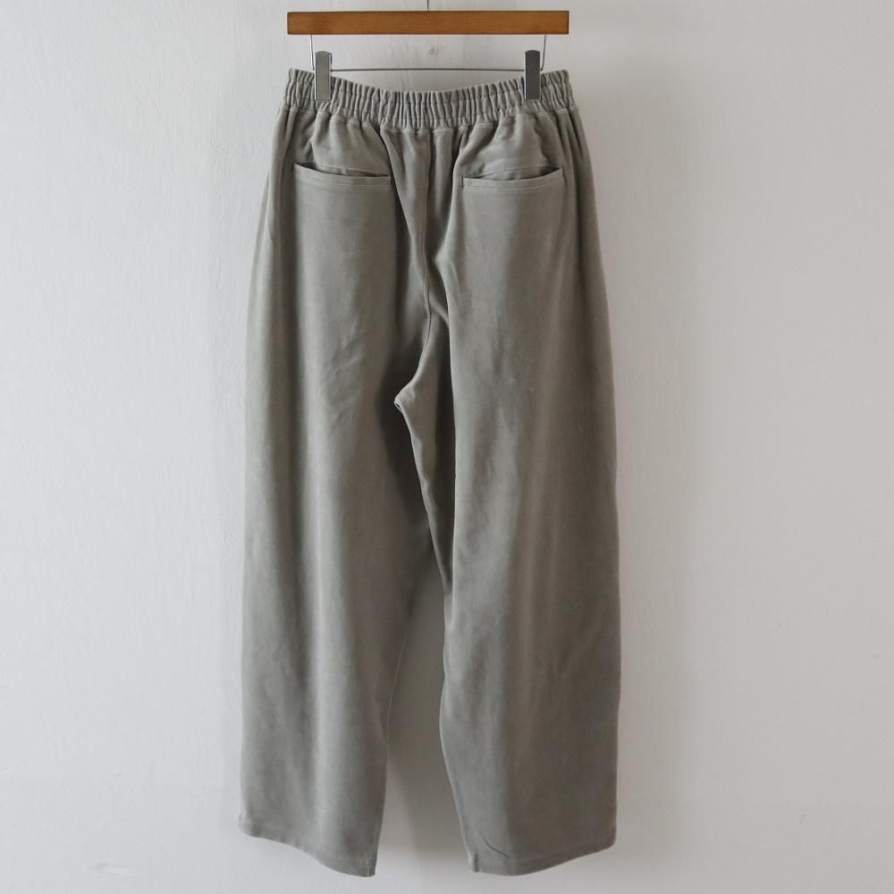 Graphpaper Compact Velour Easy Pants (2 COLORS) - DIMPLE