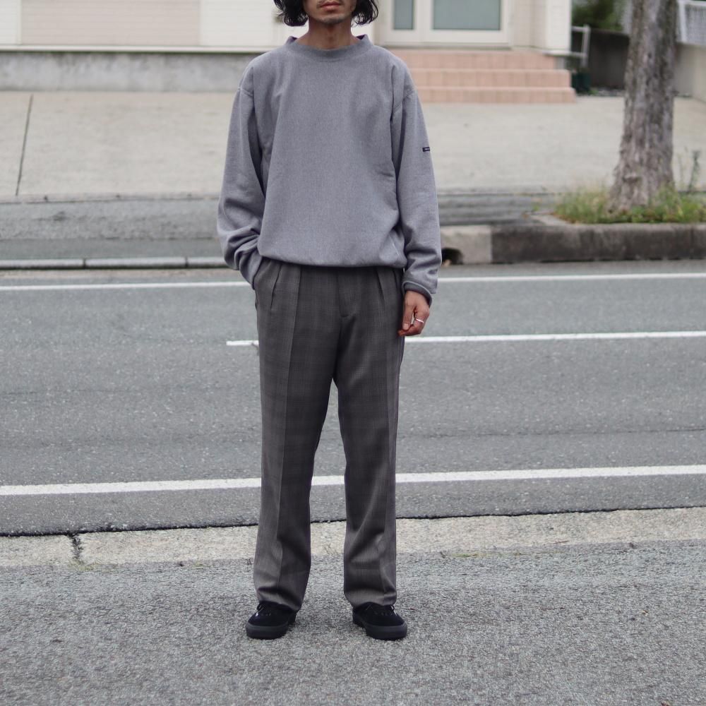 MAATEE&SONS 永遠スラックス WOOL MAT CHECK - DIMPLE MAATEE&SONS 永遠スラックス WOOL MAT CHECK - DIMPLE