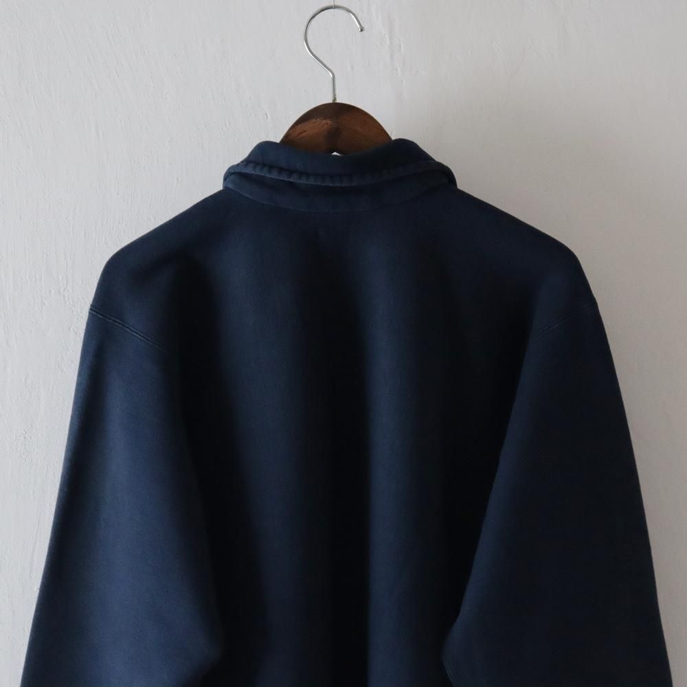 A.PRESSE Vintage Half Zip Sweat shirt (2 COLORS) - DIMPLE A.PRESSE Vintage Half Zip Sweat shirt (2 COLORS) - DIMPLE