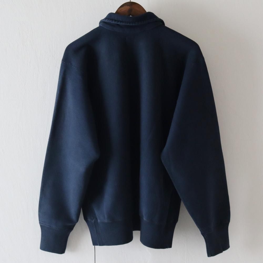 A.PRESSE Vintage Half Zip Sweat shirt (2 COLORS) - DIMPLE