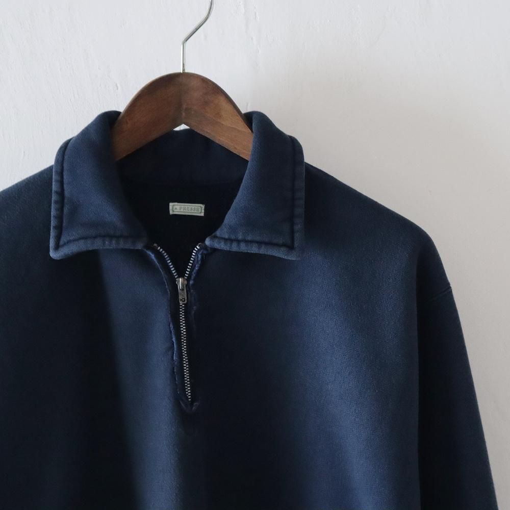 お買い得モデル Zip Half Vintage A.PRESSE Sweat DIMPLE - COLORS) (2 shirt トップス
