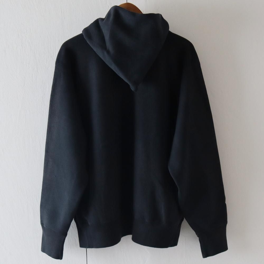 A.PRESSE Vintage Half Zip Sweat Hoodie (2 COLORS) - DIMPLE A.PRESSE Vintage Half Zip Sweat Hoodie (2 COLORS) - DIMPLE