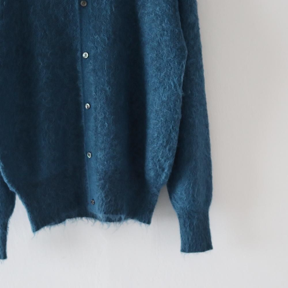 YOKE_MEN'S BRUSHED MOHAIR KNIT SHIRT (2 COLORS) - DIMPLE YOKE_MEN'S BRUSHED MOHAIR KNIT SHIRT (2 COLORS) - DIMPLE