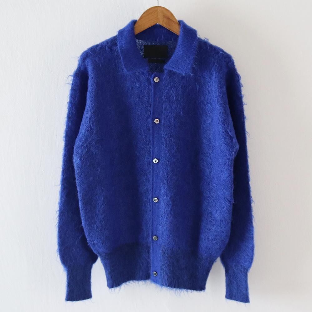 YOKE_WOMEN'S BRUSHED MOHAIR KNIT SHIRT (2 COLORS) - DIMPLE YOKE_WOMEN'S BRUSHED MOHAIR KNIT SHIRT (2 COLORS) - DIMPLE