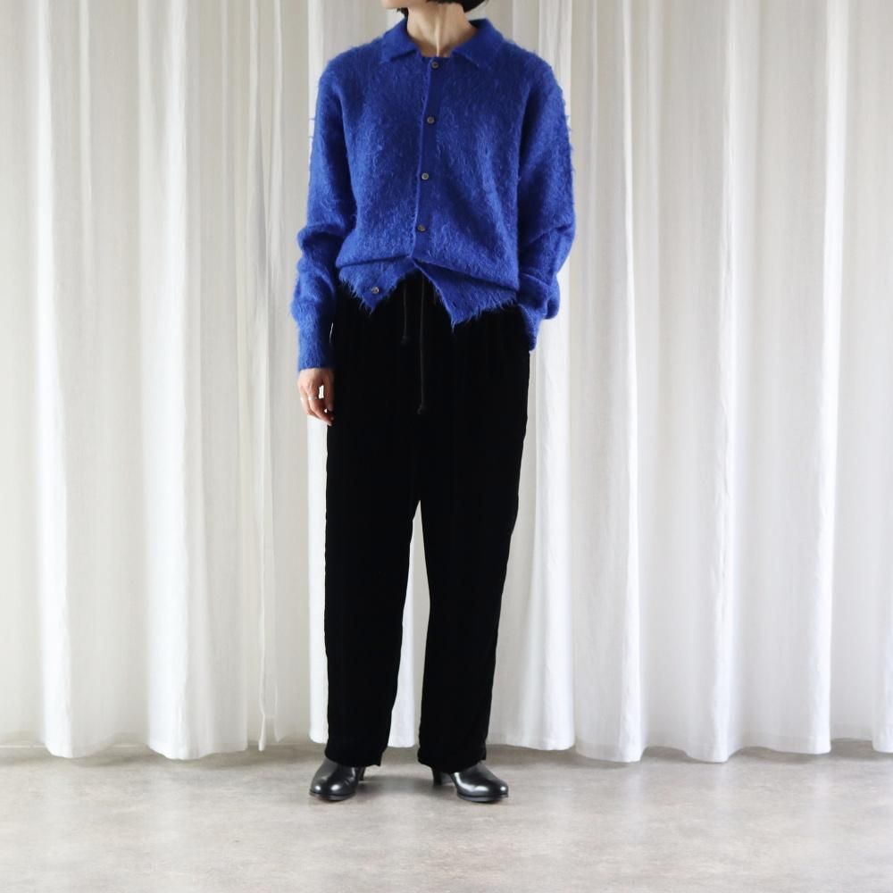 YOKE_WOMEN'S BRUSHED MOHAIR KNIT SHIRT (2 COLORS) - DIMPLE YOKE_WOMEN'S BRUSHED MOHAIR KNIT SHIRT (2 COLORS) - DIMPLE