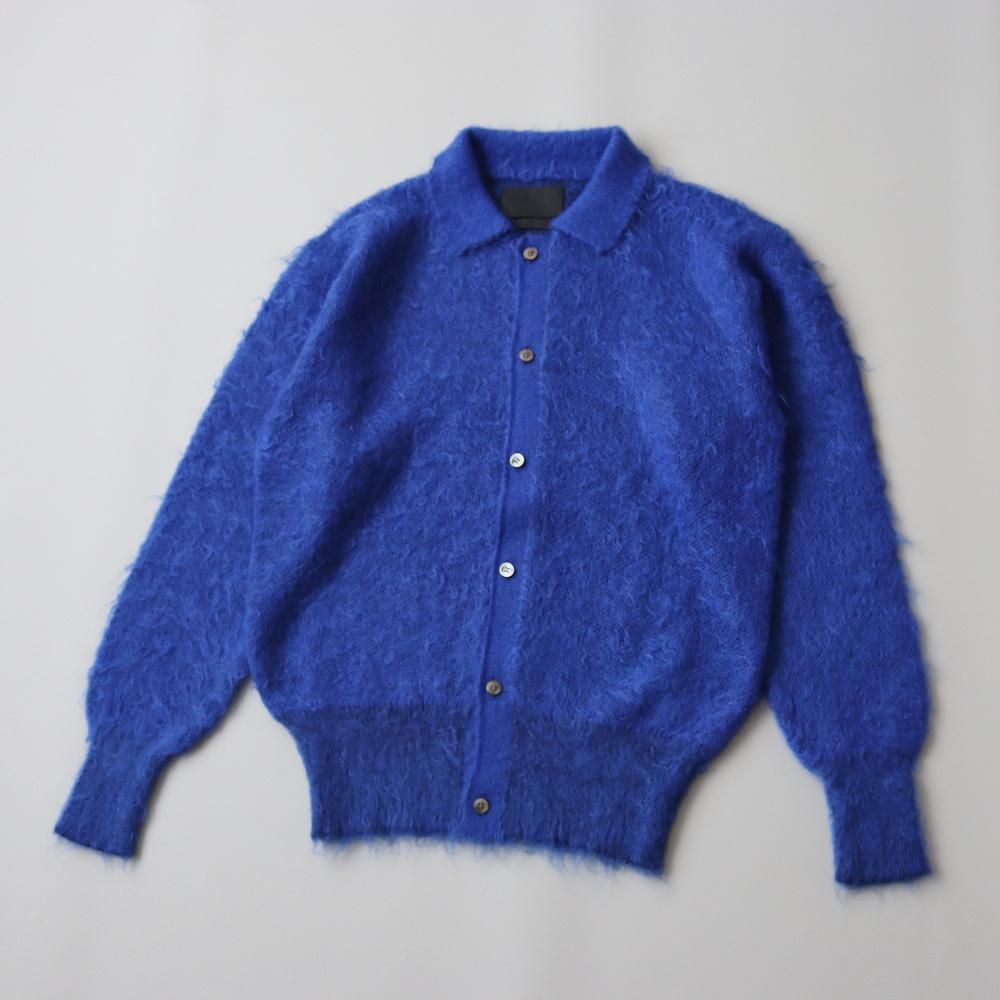 YOKE_WOMEN'S BRUSHED MOHAIR KNIT SHIRT (2 COLORS) - DIMPLE YOKE_WOMEN'S BRUSHED MOHAIR KNIT SHIRT (2 COLORS) - DIMPLE