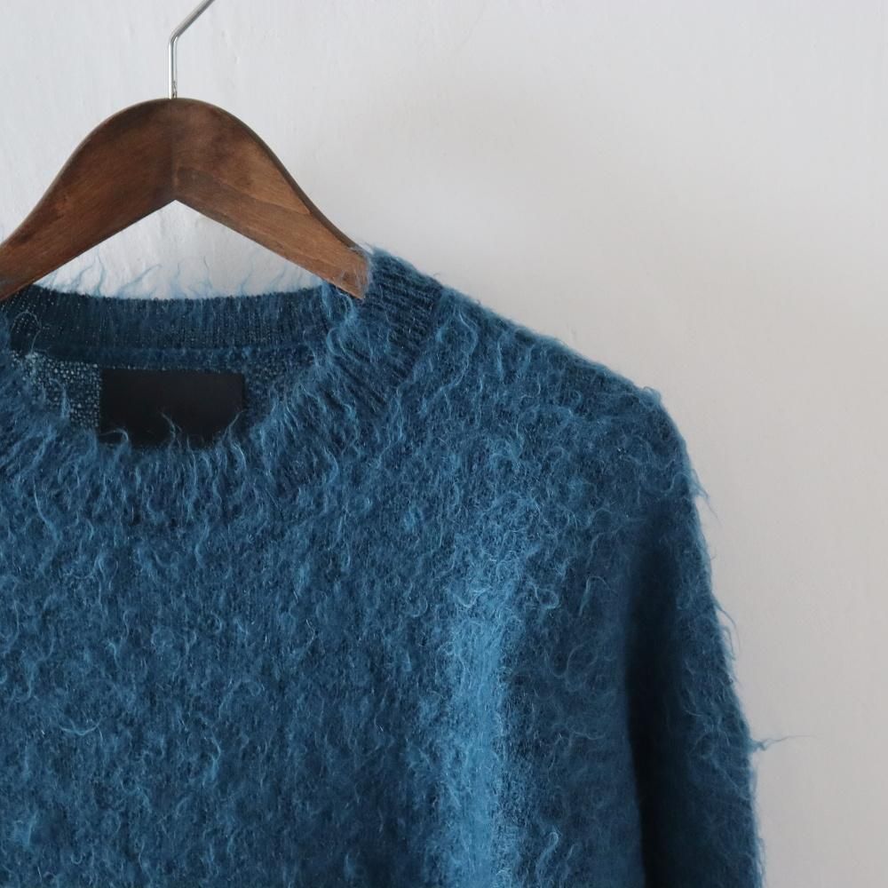YOKE_MEN'S BRUSHED MOHAIR SWEATER (2 COLORS) - DIMPLE YOKE_MEN'S BRUSHED MOHAIR SWEATER (2 COLORS) - DIMPLE