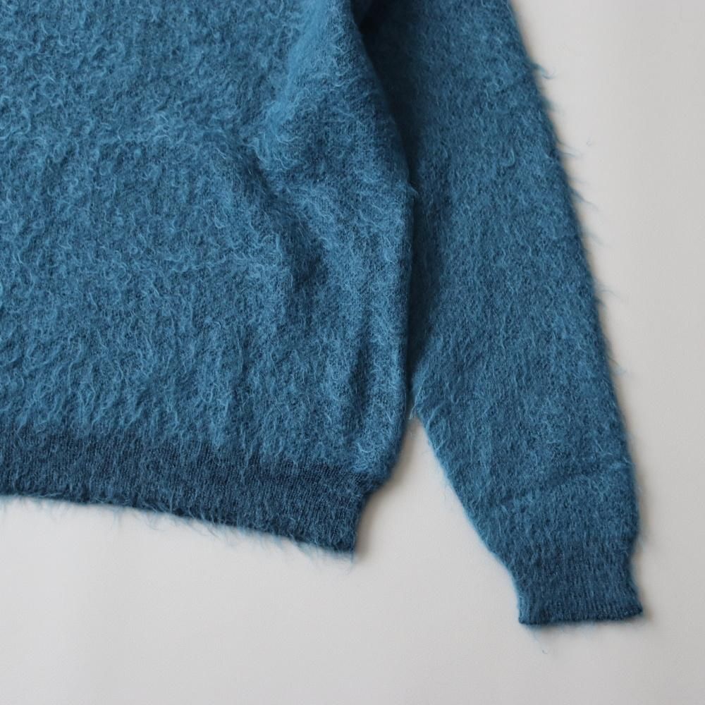 YOKE_MEN'S BRUSHED MOHAIR SWEATER (2 COLORS) - DIMPLE YOKE_MEN'S BRUSHED MOHAIR SWEATER (2 COLORS) - DIMPLE