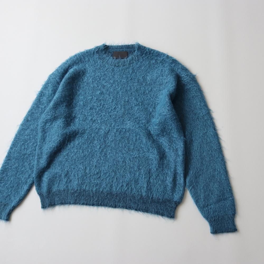 YOKE_MEN'S BRUSHED MOHAIR SWEATER (2 COLORS) - DIMPLE YOKE_MEN'S BRUSHED MOHAIR SWEATER (2 COLORS) - DIMPLE