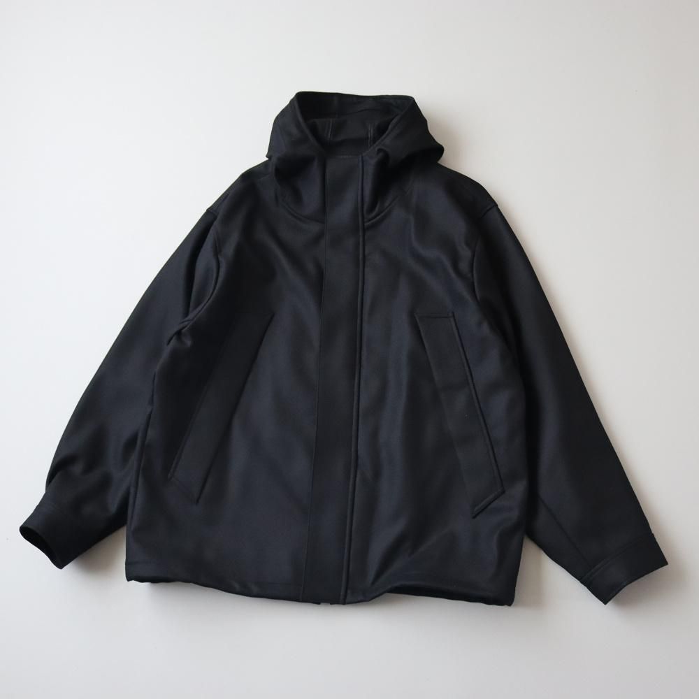 週間売れ筋 ssstein_MEN'S MELTON HOODED BLOUSON (2 COLORS) - DIMPLE ジャケット・アウター