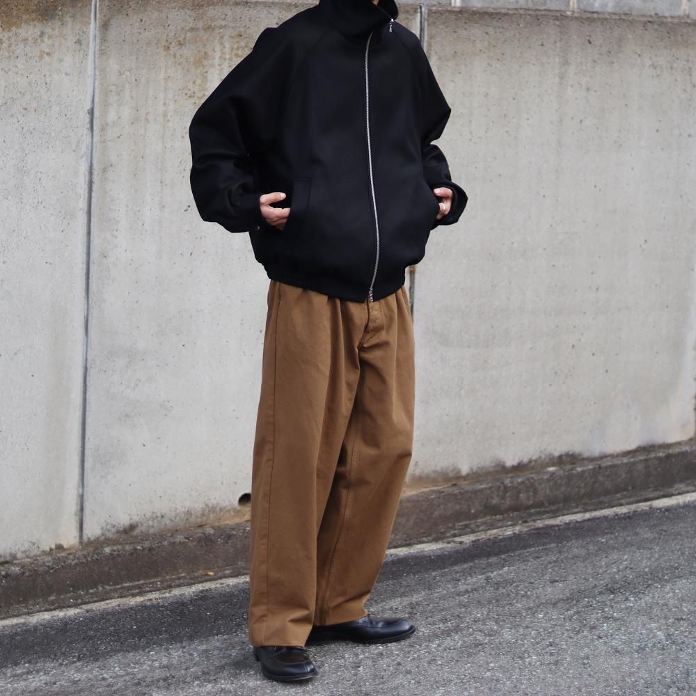 ssstein_MEN'S MELTON ZIP UP BLOUSON - DIMPLE ssstein_MEN'S MELTON ZIP UP BLOUSON - DIMPLE