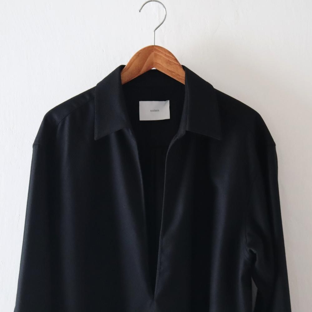 ssstein_MEN'S OVERSIZED SKIPPER SHIRT - DIMPLE
