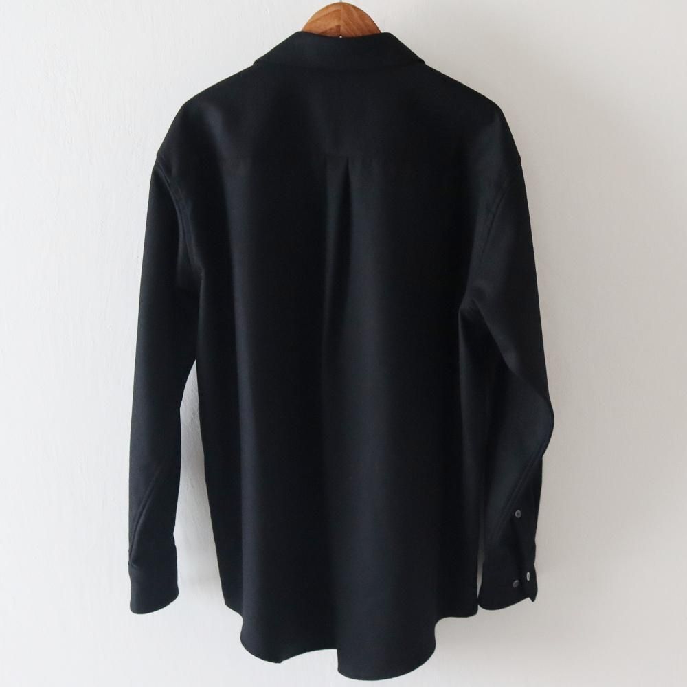 トップス ssstein C/SI OVERSIZED SKIPPER SHIRT ssstein OVERSIZED SKIPPER SHIRT - DIMPLE