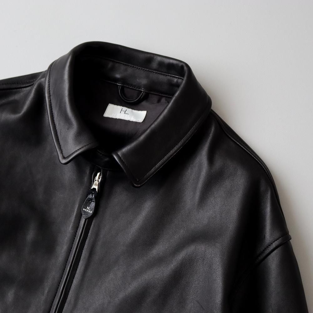 HERILL Lamb leather Jacket - Black - PURAS