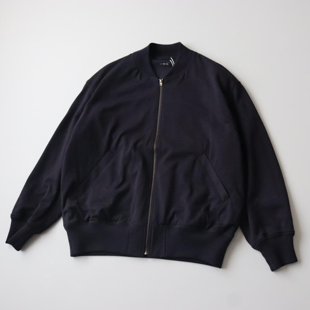 COMOLI_MEN'S ウールニット ジップブルゾン - DIMPLE COMOLI_MEN'S ウールニット ジップブルゾン - DIMPLE