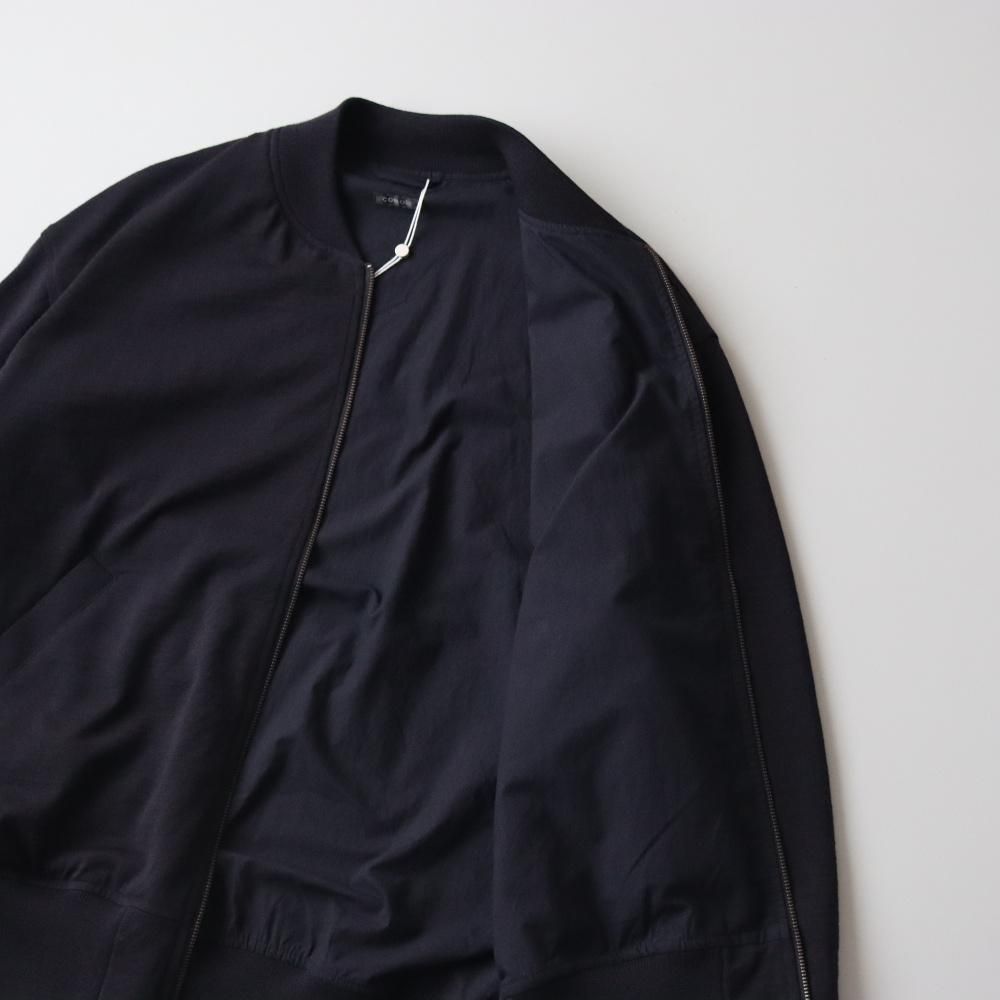 COMOLI_MEN'S ウールニット ジップブルゾン - DIMPLE COMOLI_MEN'S ウールニット ジップブルゾン - DIMPLE