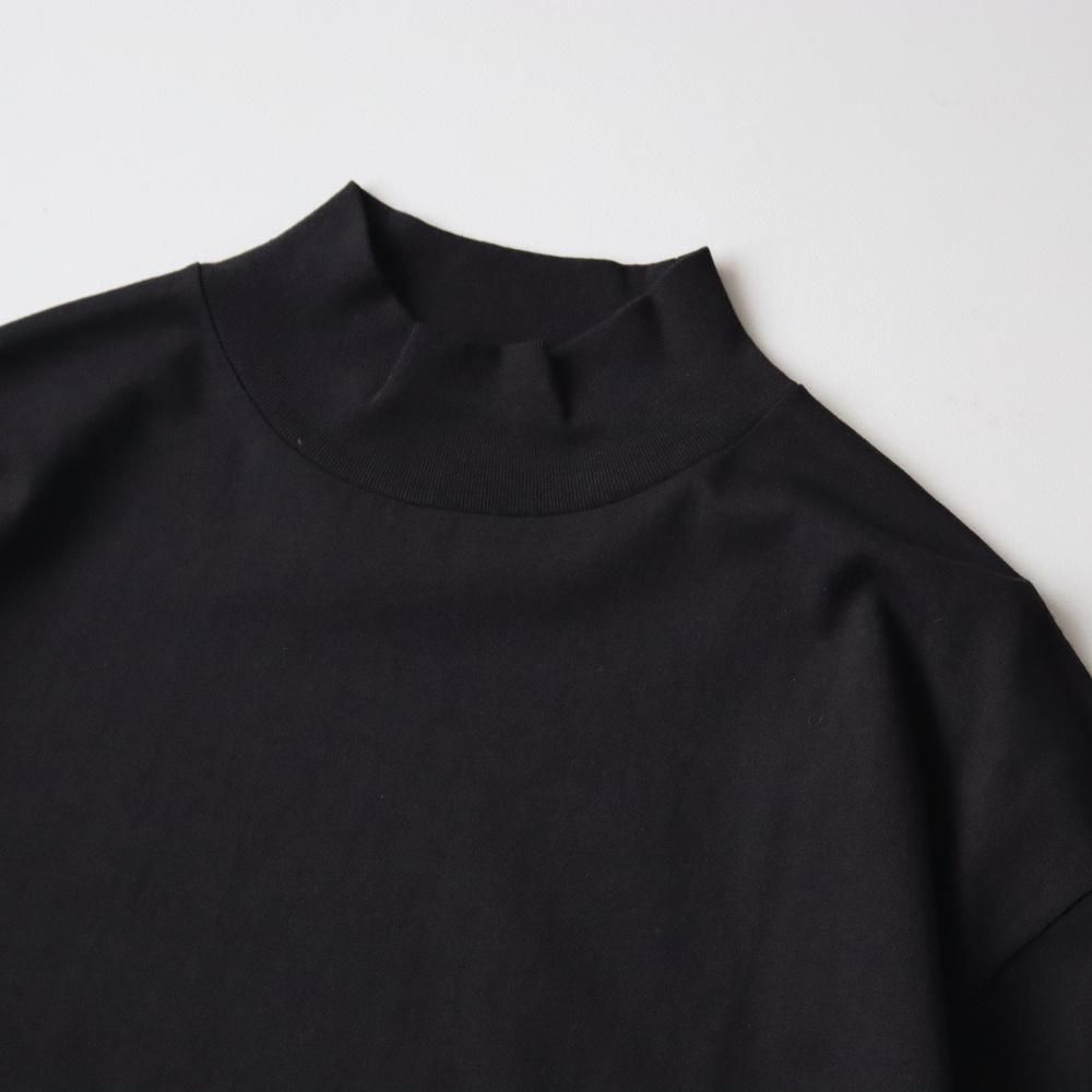 COMOLI コットンジャージ モックネックプルオーバー - DIMPLE COMOLI コットンジャージ モックネックプルオーバー - DIMPLE