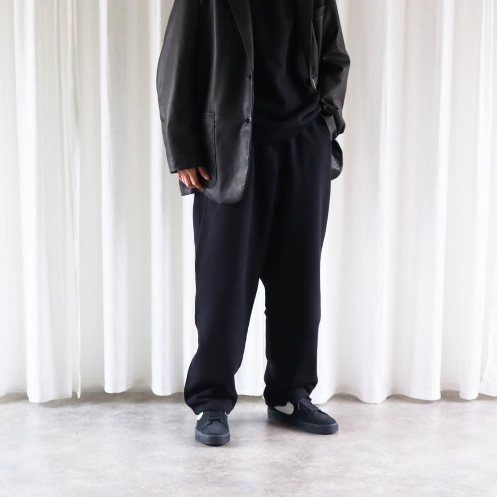 COMOLI コットン裏毛 パンツ - DIMPLE